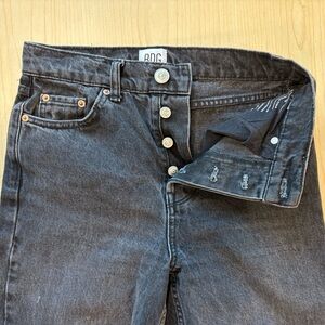 BDG Women's Black Straight Leg Jeans